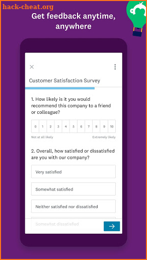 SurveyMonkey Anywhere screenshot