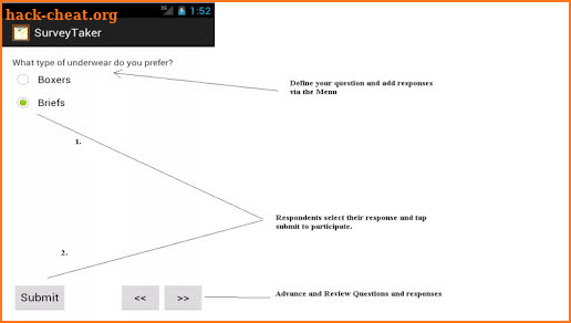 SurveyTaker screenshot