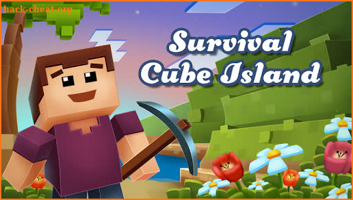 Survival Cube Island PRO screenshot