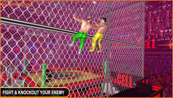 Survival Hell Wrestling: pro Cell Wrestling Games screenshot