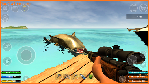 Survival Ocean : Raft Builder screenshot