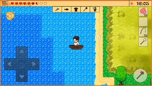 Survival RPG - Lost treasure adventure retro 2d screenshot