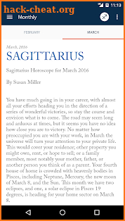 Susan Miller's Astrology Zone screenshot