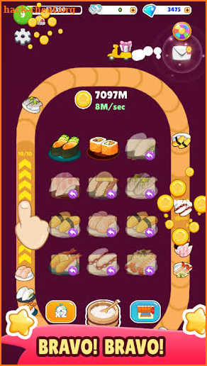 Sushi Bravo : Merge Sushi screenshot