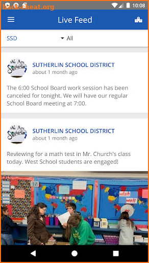 Sutherlin School District screenshot