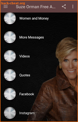 Suze Orman Free App screenshot