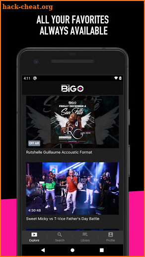 SW BigO - Stream with BigO screenshot