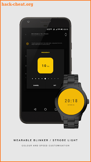 SW Wearable Blinker (Strobe light and torch) screenshot