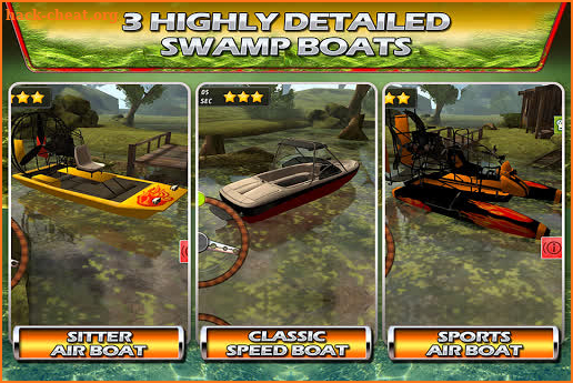 Swamp Boat Parking - 3D Racer screenshot