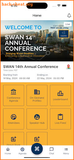 SWAN 14th Annual Conference screenshot