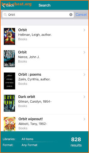 SWAN Libraries App screenshot