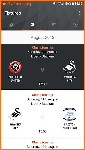 Swansea City screenshot