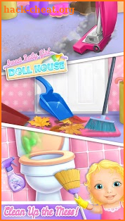 Sweet Baby Girl Doll House - Play, Care & Bed Time screenshot