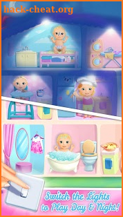 Sweet Baby Girl Doll House - Play, Care & Bed Time screenshot