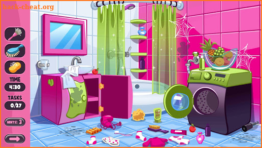 Sweet Baby House Cleaning Game screenshot