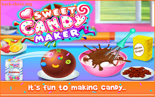 Sweet Candy Maker - Lollipop & Gummy Candy Game screenshot