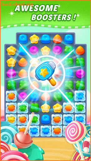 Sweet Candy Puzzle: Crush & Pop Free Match 3 Game screenshot