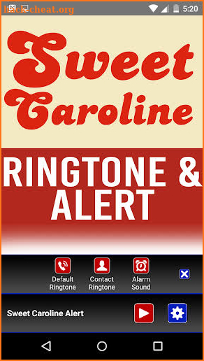 Sweet Caroline Ringtone & Alrt screenshot