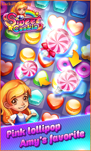 Sweet Cookie -2019 Puzzle Free Game screenshot