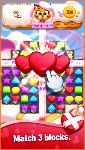 Sweet Cookie World : Match 3 Puzzle screenshot