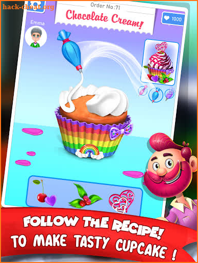 Sweet Cupcake Baking Shop: Dessert Games screenshot