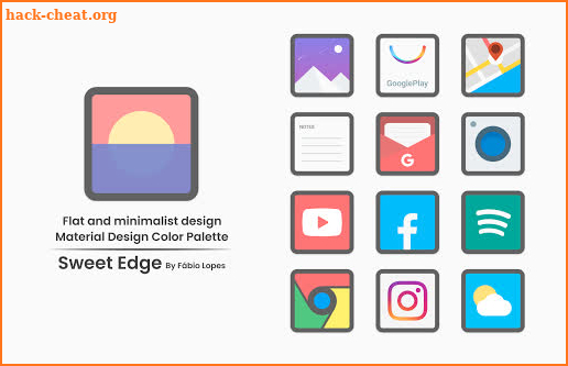 Sweet Edge - Icon Pack screenshot