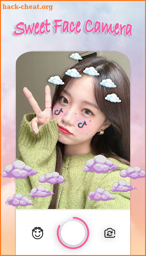 Sweet Face Camera - Live Face Selfie Editor screenshot