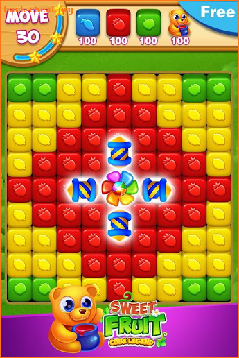 Sweet Fruit Cube Legend screenshot