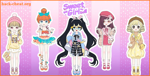 Sweet Girl: Doll Dress Up Game screenshot