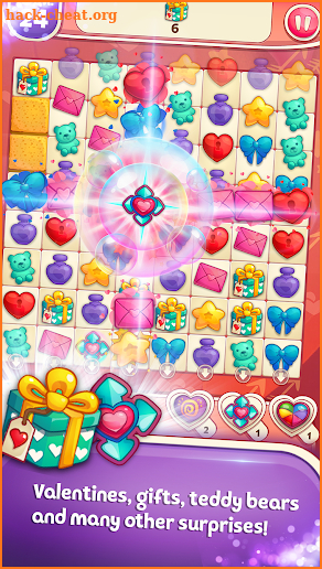 Sweet Hearts - Cute Candy Match 3 Puzzle screenshot