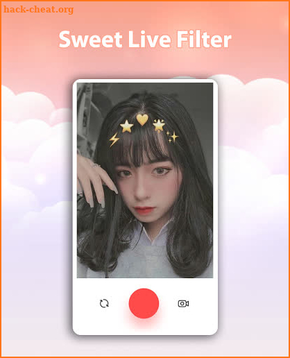 Sweet Live Filter Face Camera screenshot