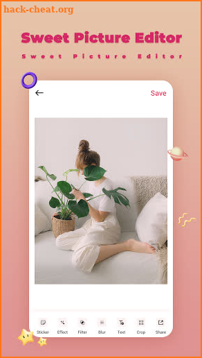 Sweet Picture Editor screenshot