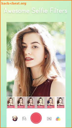 Sweet Selfie Lite - Filter camera, photo editor screenshot