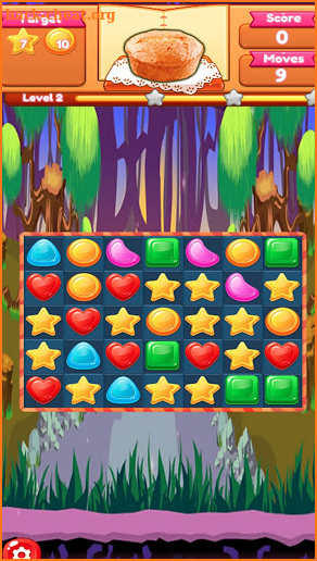 Sweet World Cool Match 3: Cookie & Candy Smasher screenshot