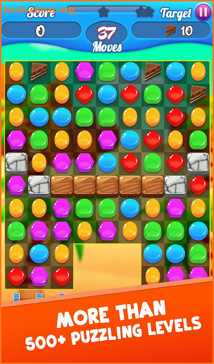 Sweetest of Candy - Match 3 Game screenshot