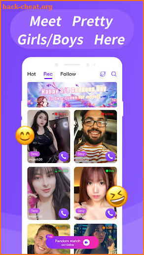 Sweety Chat screenshot