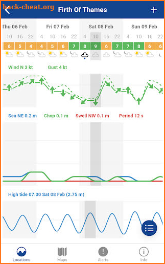 SwellMap Boat screenshot