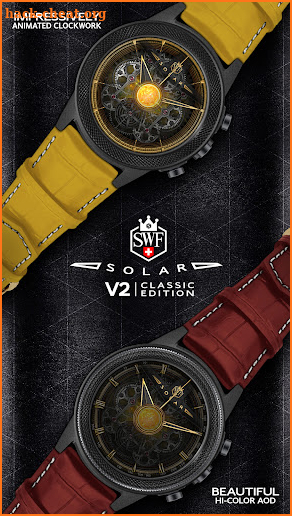 SWF Solar Analog Watch Face screenshot