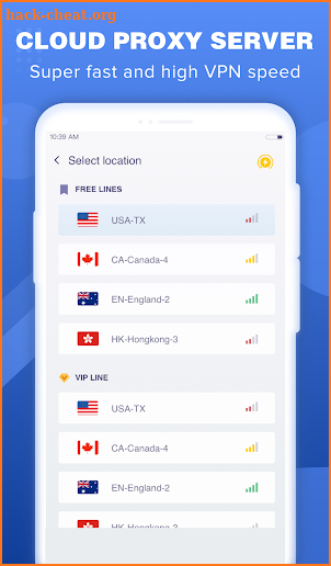 Swift VPN - Free Unblock VPN & Fast Security VPN screenshot