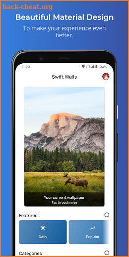 Swift Walls - Wallpapers screenshot