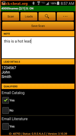 SwiftLeads screenshot