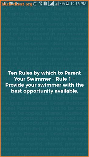 Swim Parent screenshot