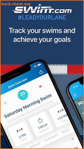 Swim.com: Workouts & Tracking screenshot