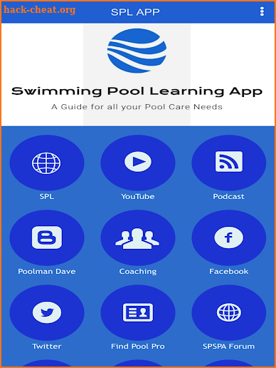 Swimming pool Learning screenshot