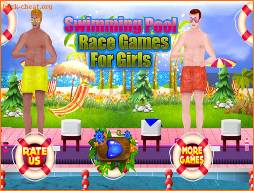 Swimming Pool Race Games for Girls screenshot