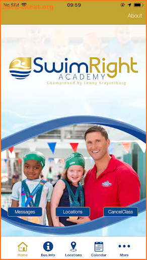 SwimRight Academy App screenshot