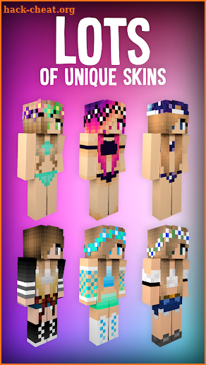 Swimsuit Girl Skins For MCPE screenshot