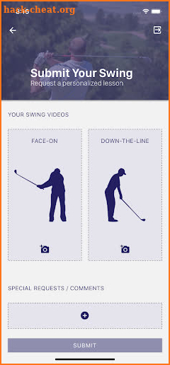 Swing Essentials Golf App screenshot