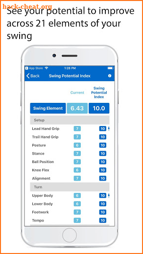 Swing Index screenshot