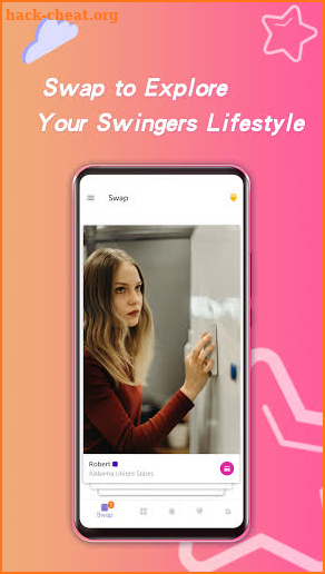 SwinX: Threesome Hookup & Swingers 3some Date App screenshot